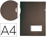 Pasta dossier liderpapel em L modelo 921-aa4polipropileno 180 microns preto opaco 20 folhas
