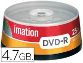 DVD -R IMATION 4.7GB 16X SPINDLE -PACK DE 25 UNIDADES