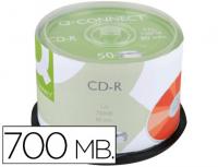CD-R Q-CONNECT IMPRIMIVEL PACK 50 UNIDADES
