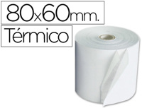 Rolos Papel Térmico 80x60x11 Pack 10