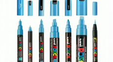 UNI MITSUBISHI Pencil POSCA Marcadores PC-5M2 azul