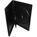  Caixa para CD/ DVD (Duplo) 14mm - Preto - Rectangular 1un