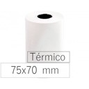 Rolos Papel Térmico 75x70x11 Pack 10