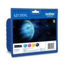 TINTEIRO ORIGINAL BROTHER LC-1280XL PACK 4 CORES - MFC-J6510DW MFC-J6710DW MFC-J691 LC1280HYVALBP