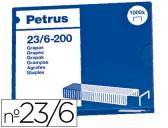 AGRAFES PETRUS - CAIXA 1000,  Nº 23/6 COBREADO