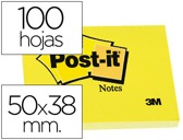 BLOCO DE NOTAS ADESIVAS POST-IT POST-IT AMARELO 50 X 38 MM