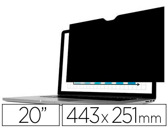 Filtro de privacidade para ecrã 20" privascreen panoramico 16:9 443x251 mm