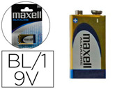 Pilha maxell alcalina 9v  blister de 1 unidade 6LR61