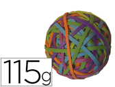 Elasticos q-connect de cores bola de 115 gr.