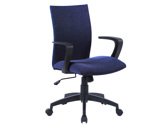 Cadeira de escritorio q-connect base nylon regulavel em altura 895+110mm altura 580mm largura 550mm profundidade tecido