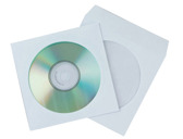 ENVELOPE DE PAPEL Q-CONNECT PARA CD'S/DVD'S PACK DE 50 UNIDADES
