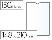 BOLSA CATALOGO Q-CONNECT DIN A5 150 MICRONS PVC TRANSPARENTE, 25 bolsas