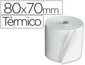 Rolos termicos para Impressora 80mmx70mm 58 grs pack 10 rolos
