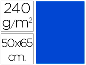 Cartolina liderpapel 240 grs 50x65 cm azul ultramar