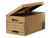 Caixa de cartao reciclado para armazenamento de arquivos capacidade 6 pastas de arquivo