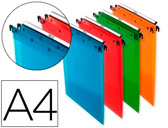 Capa de suspensão elba din A4 polipropileno pack de 10 unidades cores sortidas