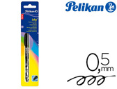 Marcador pelikan inky apagavel 273/b ponta de fibra 0,5 mm azul em blister.