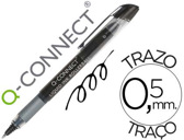 Marcador q-connect roller ball preto 0,5 mm 72035