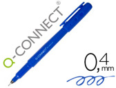 Esferografica q-connect ponta de fibra fine liner azul 0.4 mm