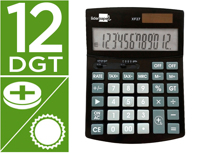 Calculadora liderpapel de secretaria xf27 12 digitos taxas solar e pilhas