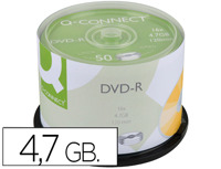 DVD-R Q-CONNECT CAPACIDADE 4,7GB DURACAO 120MIN VELOCIDADEE 16X TORRE DE 50