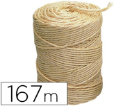CORDA SISAL 3 CABOS LIDERPAPEL ROLO 1 KG